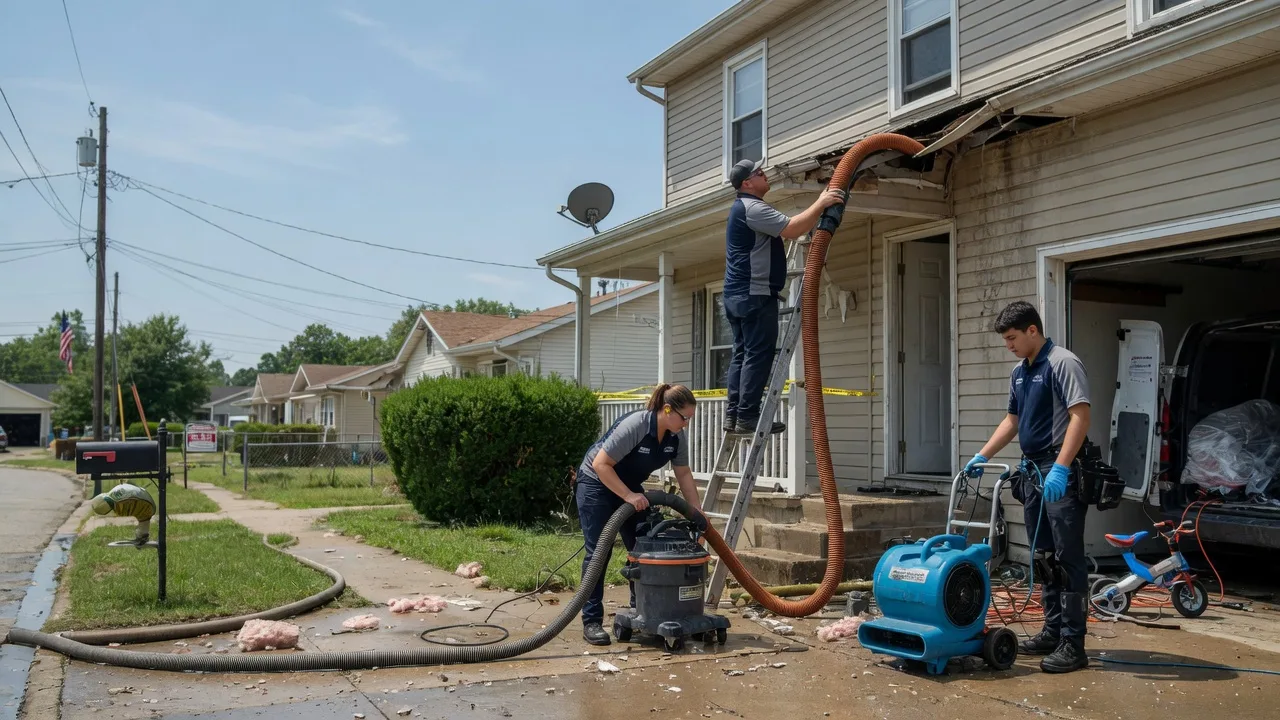 Water Damage Restoration in Hunter, KS near me